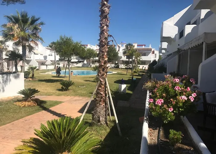 Magnifico Alojamiento En La Playa Islantilla Con Gran Terraza Y Zona Del Campo De Golf
